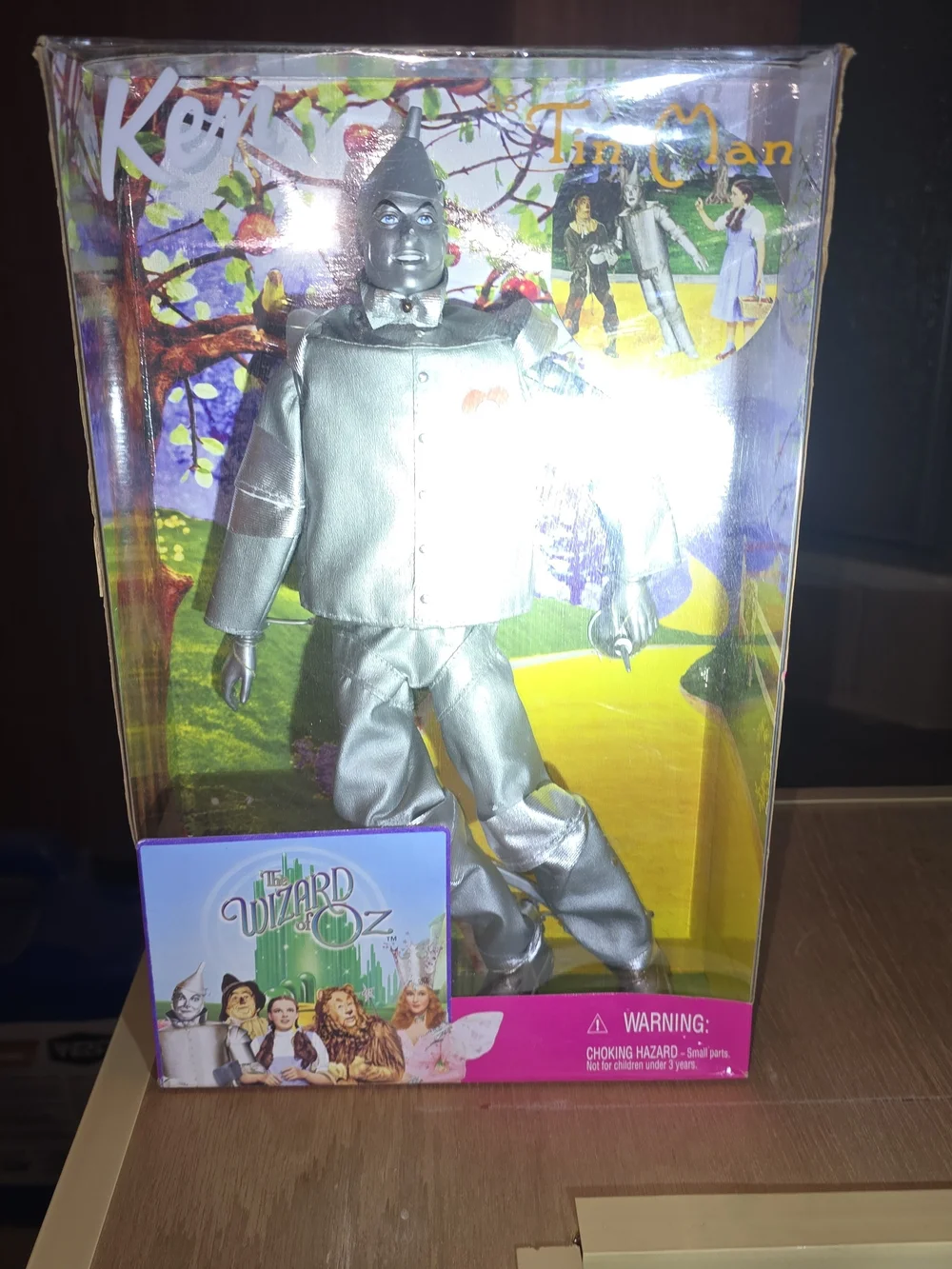 Barbie Mattels M Tin Man Silver Wizard of Oz Collectible Action Figure